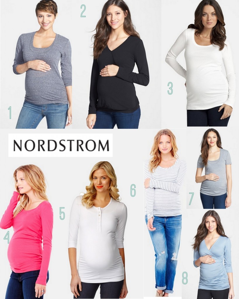 Best Maternity T-Shirts From Nordstrom