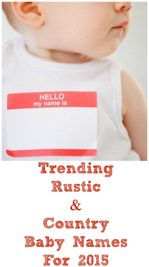 2015 Trending Baby Names 