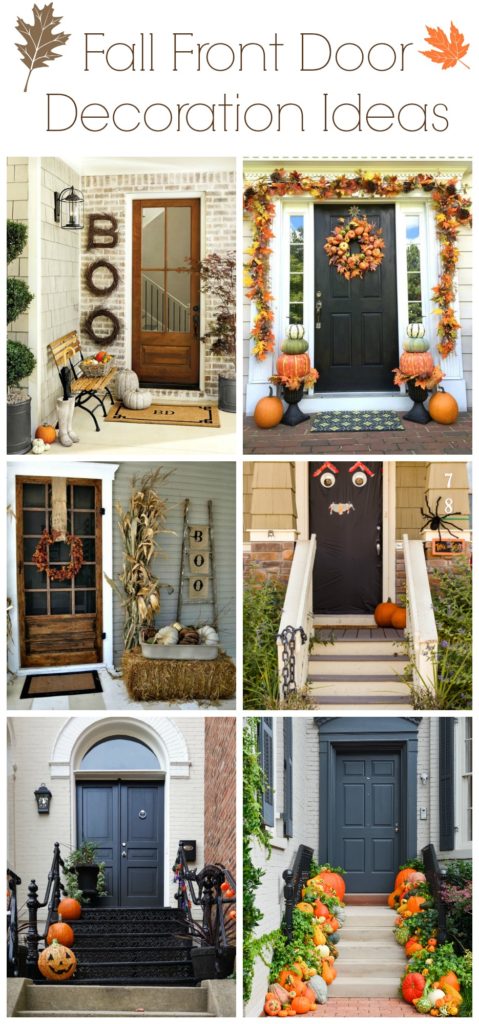 Fall Front Door Decoration Ideas
